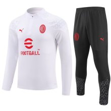 23/24 AC Milan White Sweater Tracksuit Thai Quality