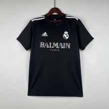 2023 Real Madrid BALMAIN Special Jersey Black Color Thai Quality