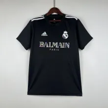 2023 Real Madrid BALMAIN Special Jersey Black Color Thai Quality