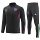 23/24 Bayern Munich Black Sweater Tracksuit Thai Quality