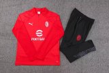 23/24 AC Milan Red Sweater Tracksuit Thai Quality