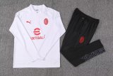 23/24 AC Milan White Sweater Tracksuit Thai Quality