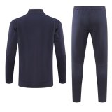 23/24Real Madrid Dark Blue Jacket Tracksuit Thai Quality