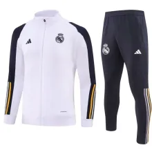23/24 Real Madrid White Jacket Tracksuit Thai Quality