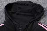 23/24 Miami Black Windbreaker Jacket 1:1 Quality