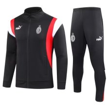 23/24 Ac Milan Black Jacket Tracksuit Thai Quality