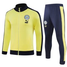 23/24 Man City Yellow Jacket Tracksuit Thai Quality