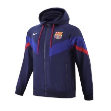 23/24 Barcelona Blue Windbreaker Jacket 1:1 Quality