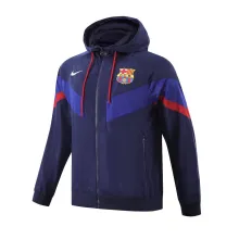 23/24 Barcelona Blue Windbreaker Jacket 1:1 Quality