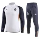 23/24 Real Madrid White Sweater Tracksuit Thai Quality