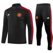 23/24 Man United Black Jacket Tracksuit Thai Quality