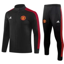 23/24 Man United Black Jacket Tracksuit Thai Quality