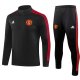 23/24 Man United Black Jacket Tracksuit Thai Quality