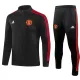 23/24 Man United Black Jacket Tracksuit Thai Quality