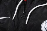 23/24 PSG Black Windbreaker Jacket 1:1 Quality