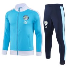 23/24 Man City Blue Jacket Tracksuit Thai Quality