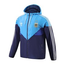 23/24 Argentinal Blue Windbreaker Jacket 1:1 Quality