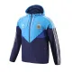 23/24 Argentinal Blue Windbreaker Jacket 1:1 Quality