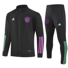 23/24 Bayern Black Jacket Tracksuit Thai Quality