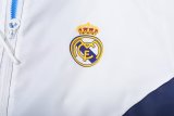 23/24 Real Madrid Blue Windbreaker Jacket 1:1 Quality