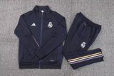 23/24Real Madrid Dark Blue Jacket Tracksuit Thai Quality
