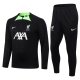 23/24 Liverpool Kids Black Sweater Tracksuit  Thai Quality