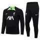 23/24 Liverpool Kids Black Sweater Tracksuit  Thai Quality