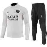 23/24 PSG Grey Sweater Tracksuit Thai Quality