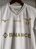 Lazio 100th anniversary White Jersey Thai Quality panzhi
