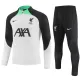 23/24 Liverpool White Grey Sweater Tracksuit Thai Quality