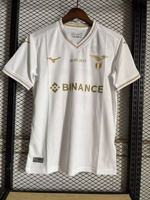 Lazio 100th anniversary White Jersey Thai Quality panzhi