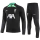 23/24 Liverpool Black Sweater Tracksuit Thai Quality