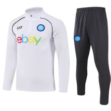 23/24 Napoli White Sweater Tracksuit Thai Quality