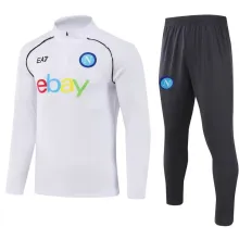 23/24 Napoli White Sweater Tracksuit Thai Quality