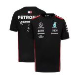2023 Mercedes F1 Team Round Collar POLO T-Shirt