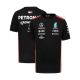 2023 Mercedes F1 Team Round Collar POLO T-Shirt