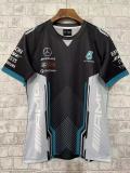 2023 Mercedes F1 Team Round Collar POLO T-Shirt