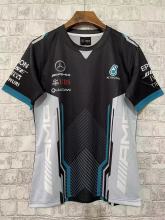2023 Mercedes F1 Team Round Collar POLO T-Shirt