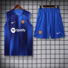 23/24 Barcelona Blue Vest Training Tracksuit