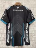 2023 Mercedes F1 Team Round Collar POLO T-Shirt