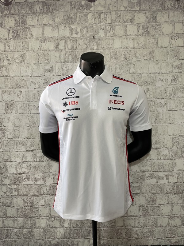 2023 Mercedes F1 Team POLO T-Shirt White