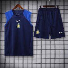 23/24 Al Nassr Blue Vest Training Tracksuit