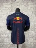 2023 Red Bull Racing Dark Blue F1 Team Round Collar POLO T-Shirt