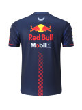 2023 Red Bull Racing Dark Blue F1 Team Round Collar POLO T-Shirt