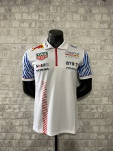 2023 Red Bull Racing White F1 Team POLO T-Shirt