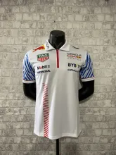 2023 Red Bull Racing White F1 Team POLO T-Shirt