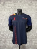2023 Red Bull Racing Dark Blue F1 Team Round Collar POLO T-Shirt