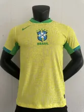 24/25 Brazil Home Jersey Yellow Player Version 1:1 Quality Thai Quality
