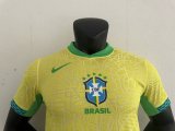 24/25 Brazil Home Jersey Yellow Player Version 1:1 Quality Thai Quality