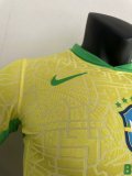 24/25 Brazil Home Jersey Yellow Player Version 1:1 Quality Thai Quality
